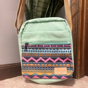 Sling Purse. Bright, fun colors and adjustable strap.
